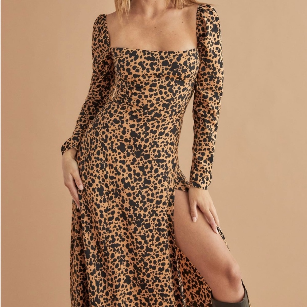 Reformation Sigmund Dress in Blitz